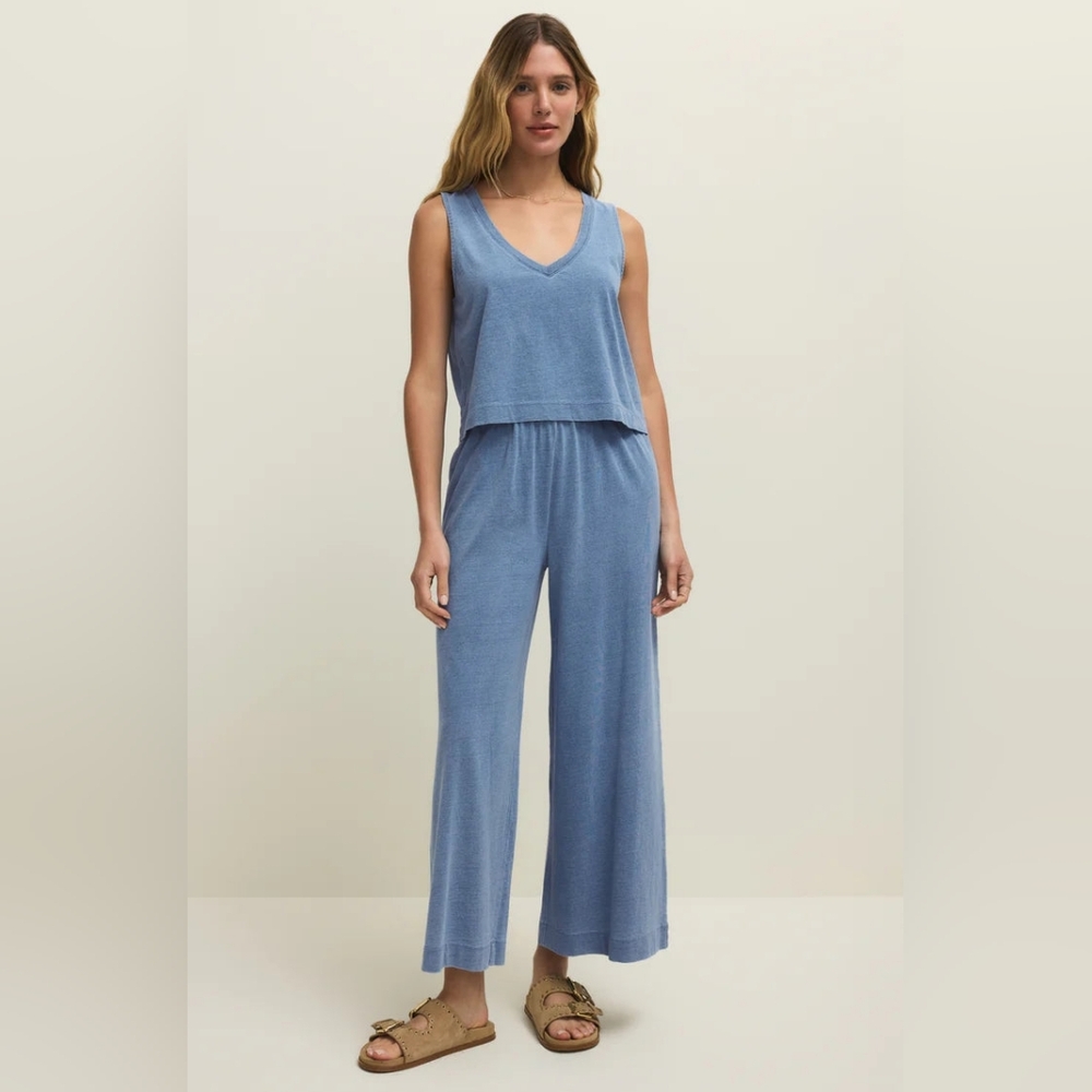 Z Supply Light Blue Sloane Set